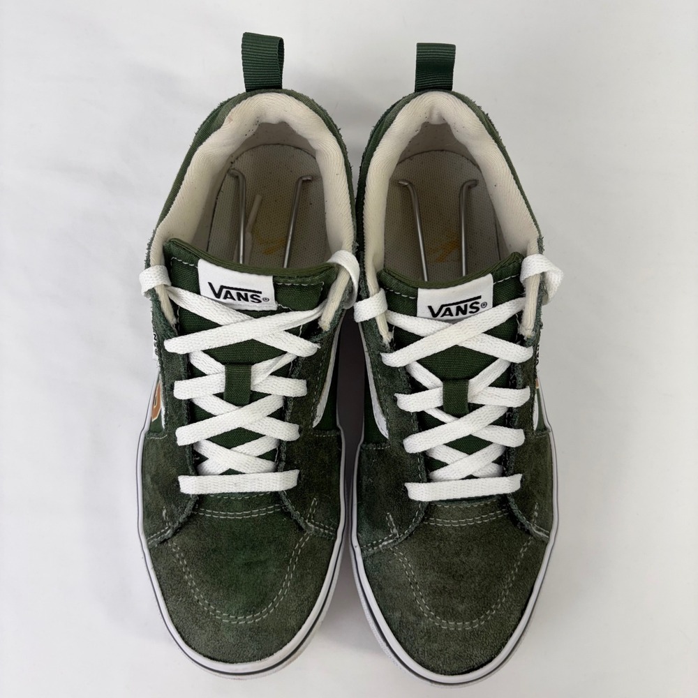 Vans Old Skool Filmore Green Suede‎ Lace Up Low Top Sneakers Shoes Size 6Y - Picture 5 of 10